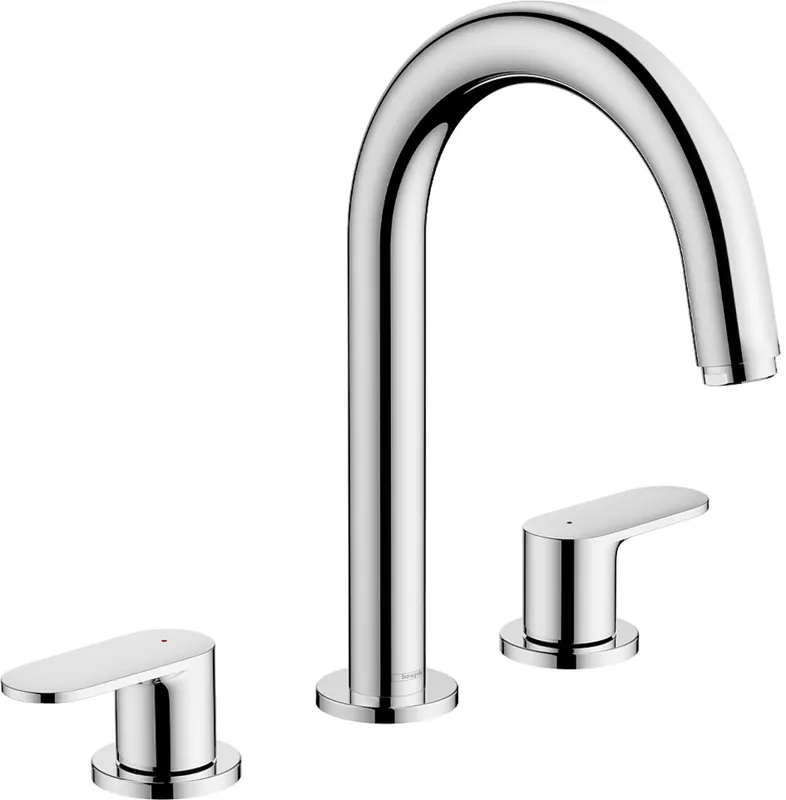 hansgrohe Vernis Blend Mélangeur de lavabo 3 trous avec vidage à tirette