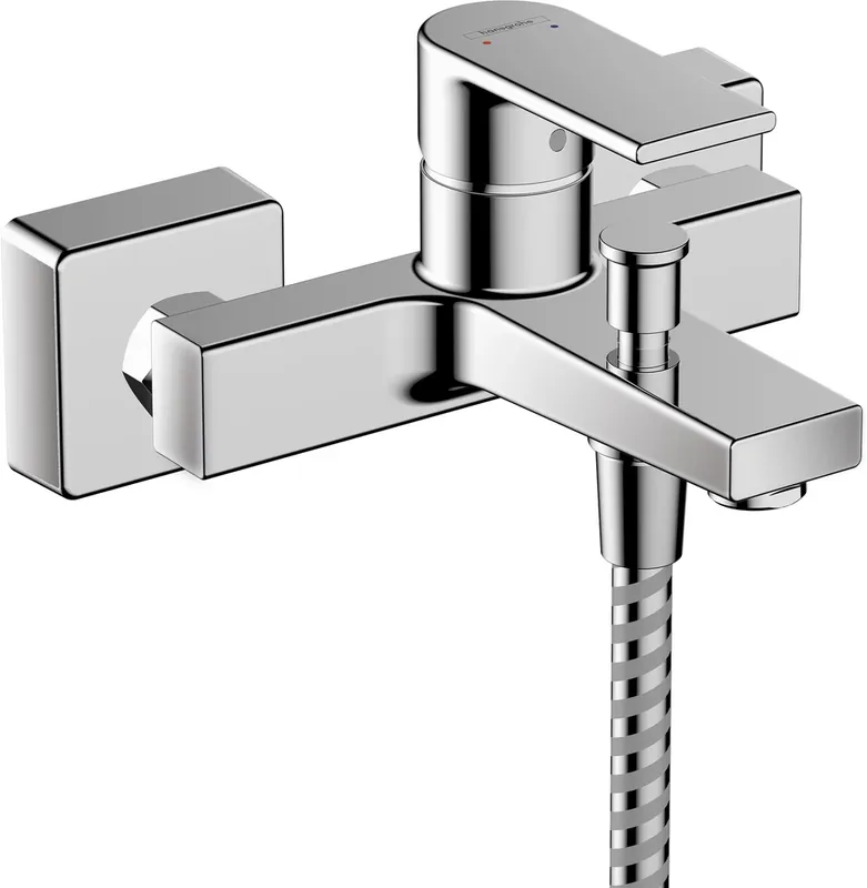 hansgrohe Vernis Shape Mitigeur monocommandé pour bain apparent, saillie 166 mm