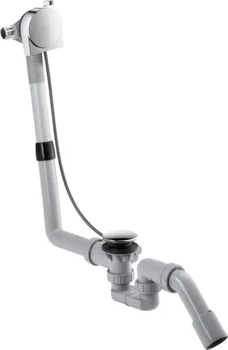 hansgrohe AXOR Exafill S kit complet, entrée de baignoire, garniture de vidage et de trop-plein