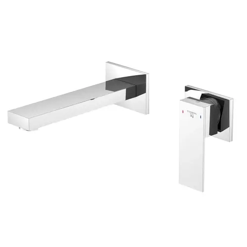 Steinberg Série 160 robinetterie de lavabo, set complet, incl. corps dencastrement, saillie 170 mm