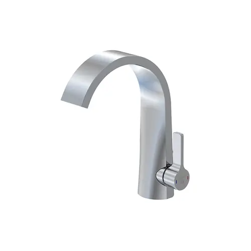 Steinberg Série 280 Mitigeur de lavabo, commande latérale, avec garniture découlement, saillie 155mm