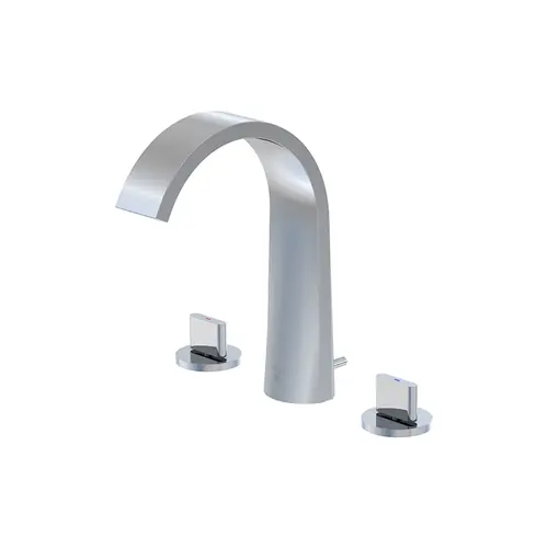 Steinberg Série 280, robinetterie de lavabo, 3 trous, avec vidage, saillie 155mm