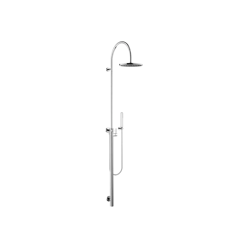 Barre de douche Dornbracht avec mitigeur monocommande, sans douchette à main, douche de tête 300mm