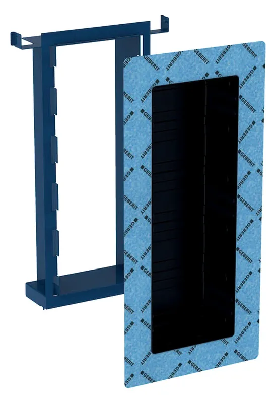 Elément Geberit Duofix pour box de rangement en niche avec étagères
