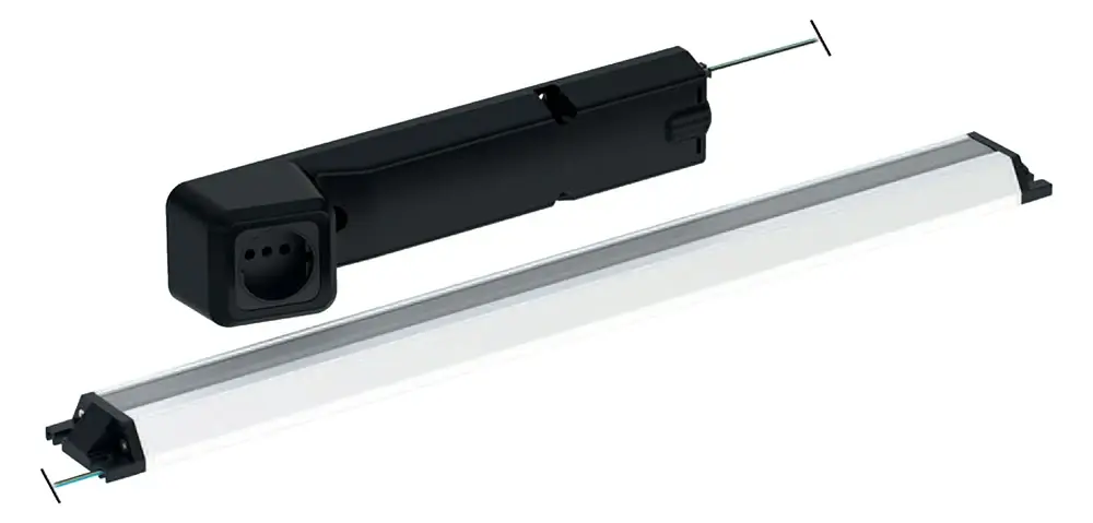 Elément de prise Geberit avec module ComfortLight, 75-90 cm