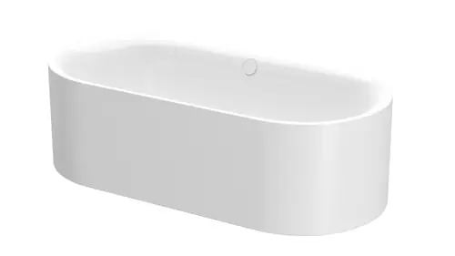BetteLux Ovale Silhouette Baignoire îlot, en pose libre, 2 inclinaisons du dossier, 1900x900x450mm