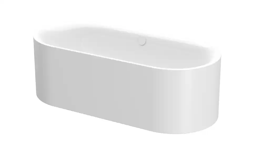BetteLux Ovale Silhouette Baignoire îlot, en pose libre, 2 inclinaisons du dossier, 1800x800x450mm