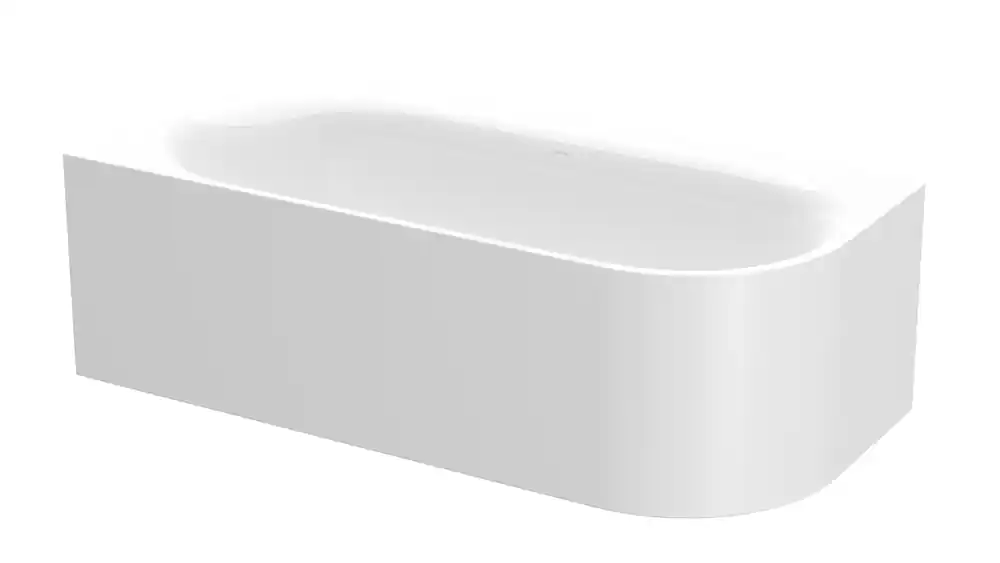 BetteLux Oval IV Silhouette Baignoires d‘angle, 2 inclinaisons du dossier, installation dans le coin gauche, 1850x850x450mm