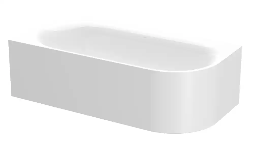 BetteLux Oval IV Silhouette Baignoires d‘angle, 2 inclinaisons du dossier, installation dans le coin gauche, 1950x950x450mm