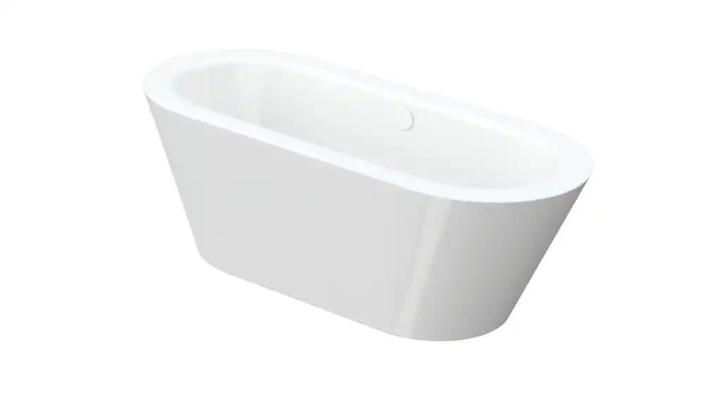BetteStarlet Ovale Silhouette Baignoire îlot, à poser, ovale, 2 places, 1650x750x420mm