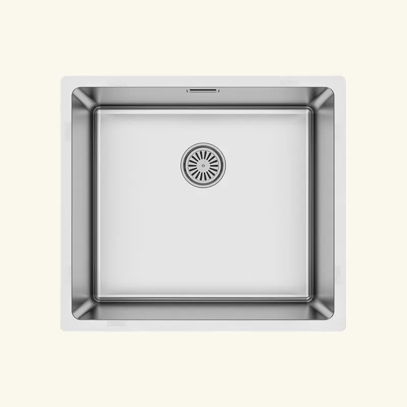 Evier inox sous-plan SUZON 1 bac 490x440