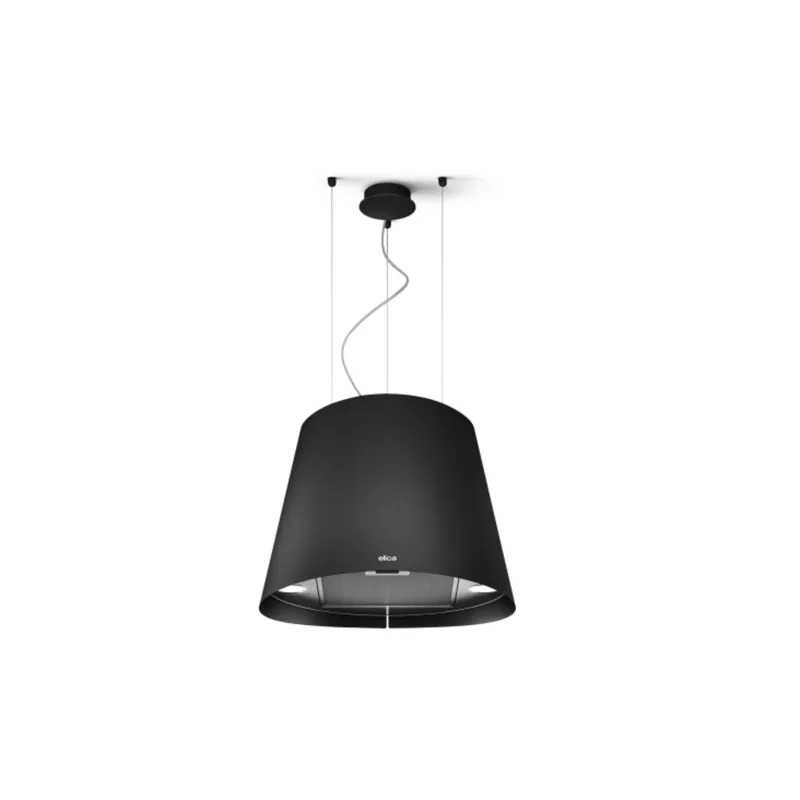 Hotte cuisine Elica suspendue inox noir JUNO 50 cm - Nouvelle version