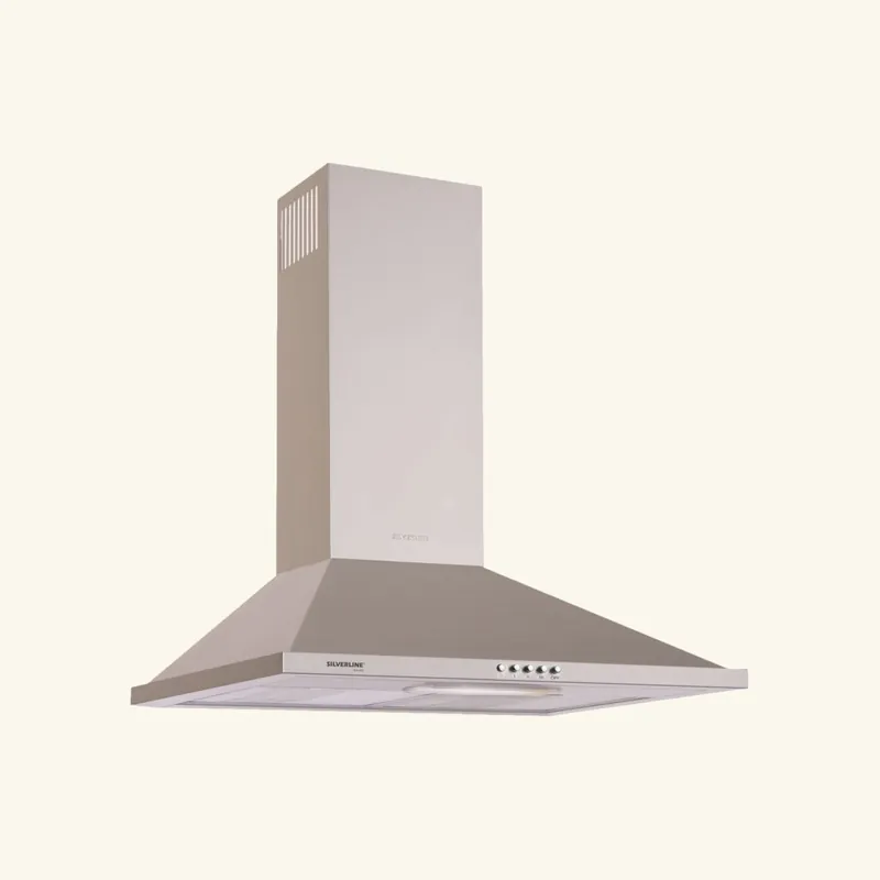 Hotte cuisine murale Silverline TESSY inox 90 cm