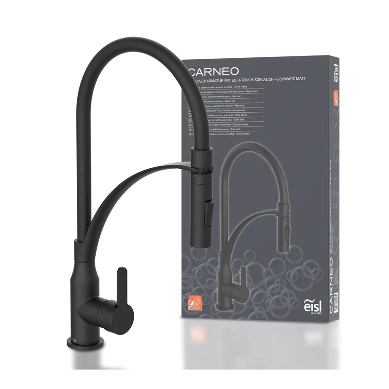 Robinet Douchette Noir mat Eisl CARNEO