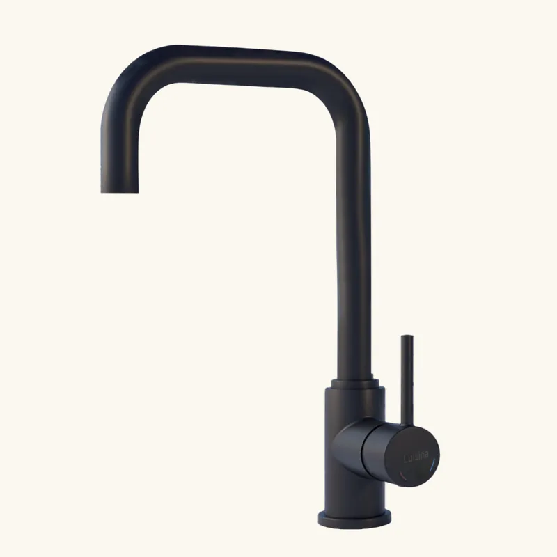 Robinet cuisine Luisina noir mat CHARLIE