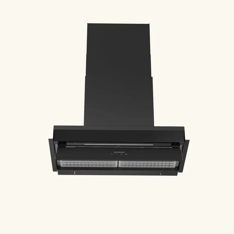Hotte cuisine Silverline encastrable CELENO noir 60 cm