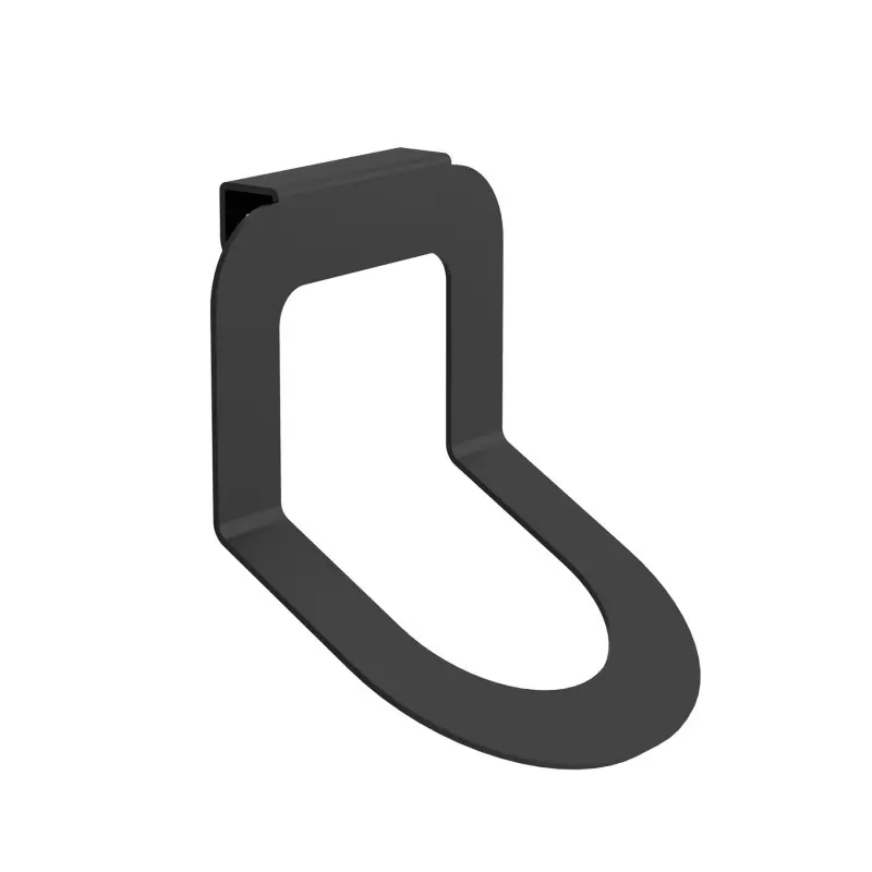 Support pour sèche-cheveux Minimal gris ou noir SALGAR