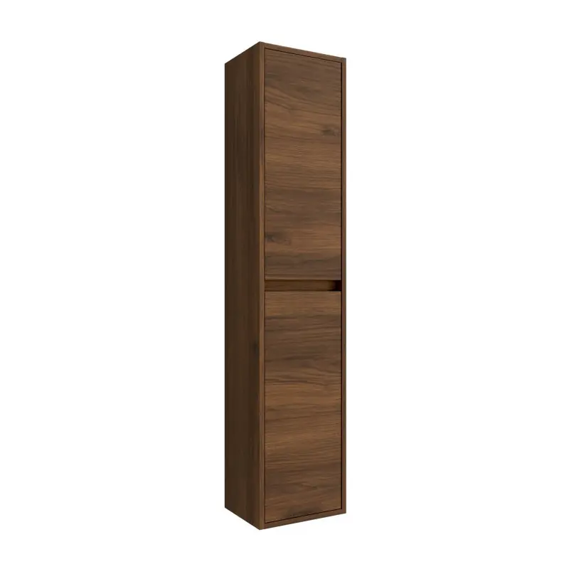 Colonne NOJA 140 cm noyer maya 2 portes réf 104368 SALGAR