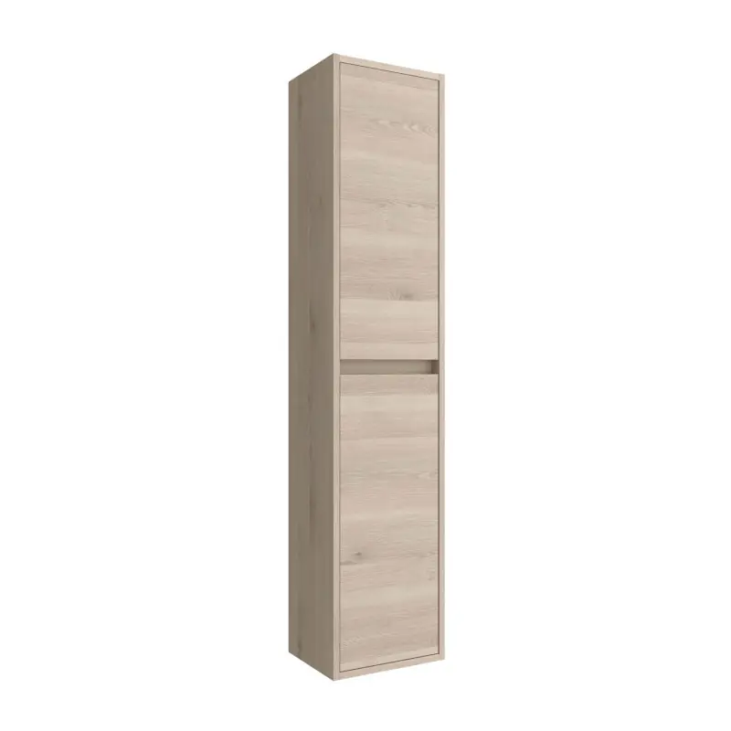 Colonne NOJA 140 cm chêne naturel 2 portes réf 104366 SALGAR