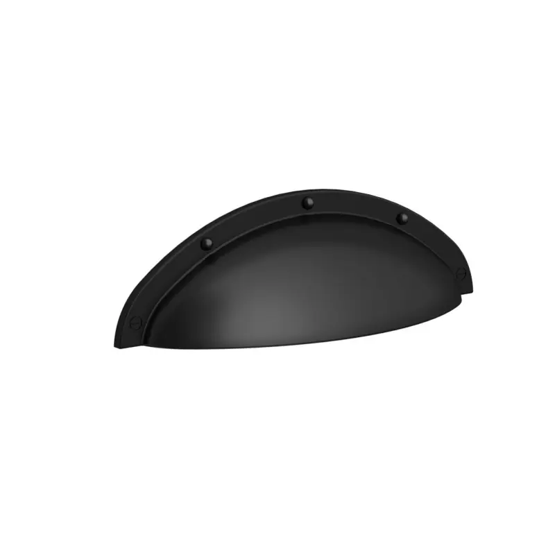 Poignée folk black matt pour meuble Renoir réf 91339 SALGAR