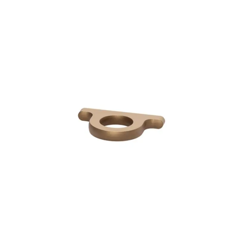 Poignée OMEGA BOUTON Or brossé réf 113769 SALGAR