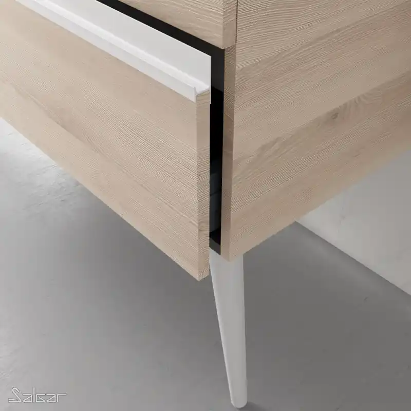Poignée SPIRIT blanc mat 60 cm réf 90986 SALGAR