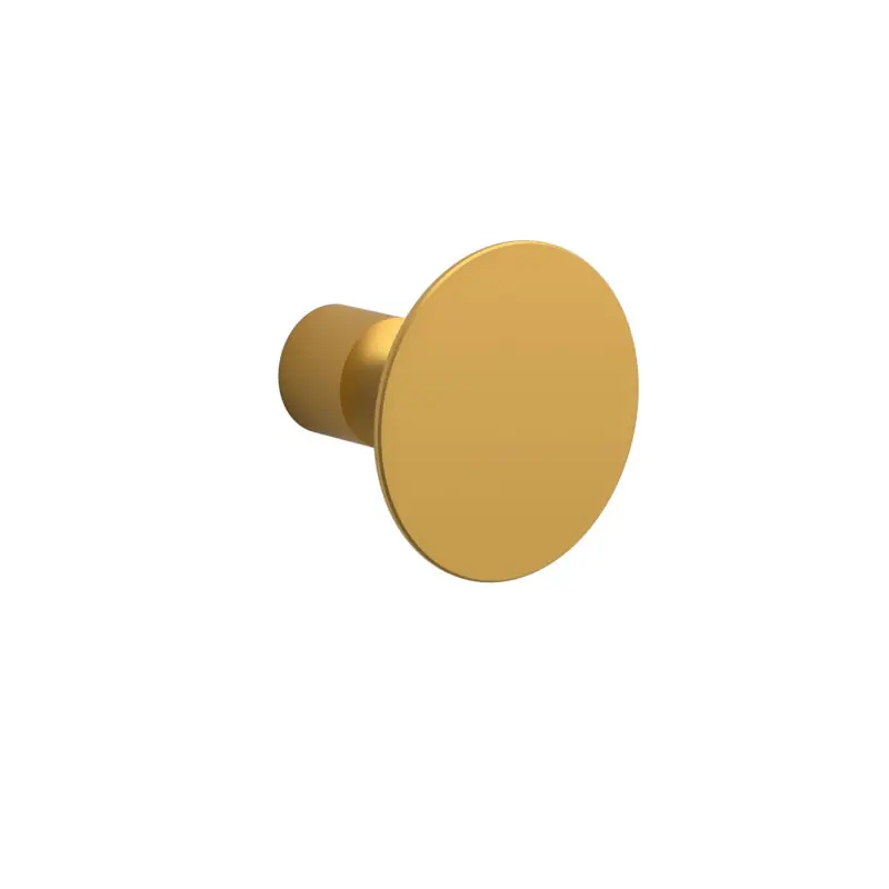 Poignée style bouton or pour meuble Renoir réf 91328 SALGAR