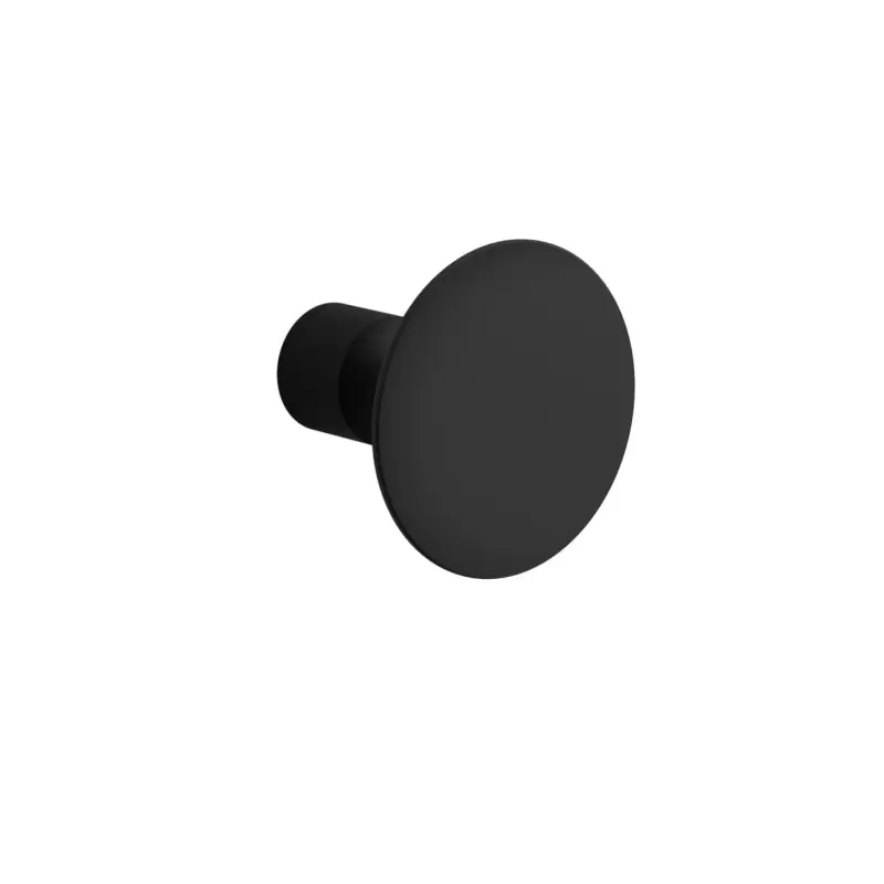 Poignée style bouton black matt pour meuble Renoir réf 91331 SALGAR