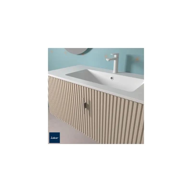 Poigné FIBI inox chromé pour meuble BIBA réf 103336 SALGAR