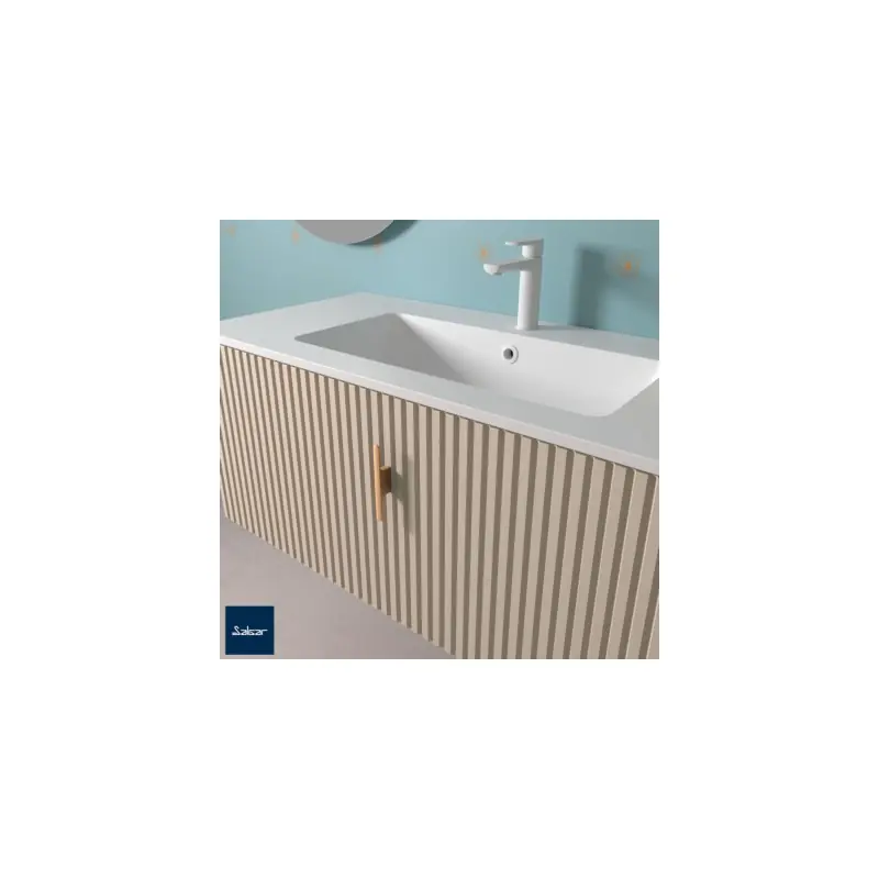 Poigné FIBI laiton brossé pour meuble BIBA réf 103335 SALGAR