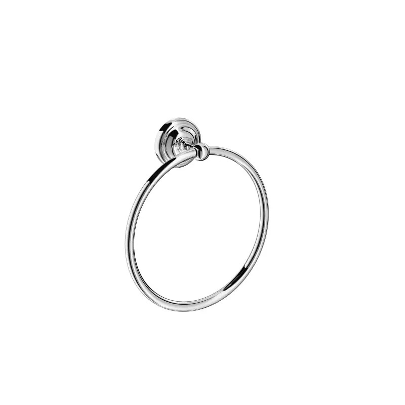 Porte-serviette Carmen en forme d‘anneau ø18,5 cm inox réf A817002001 ROCA
