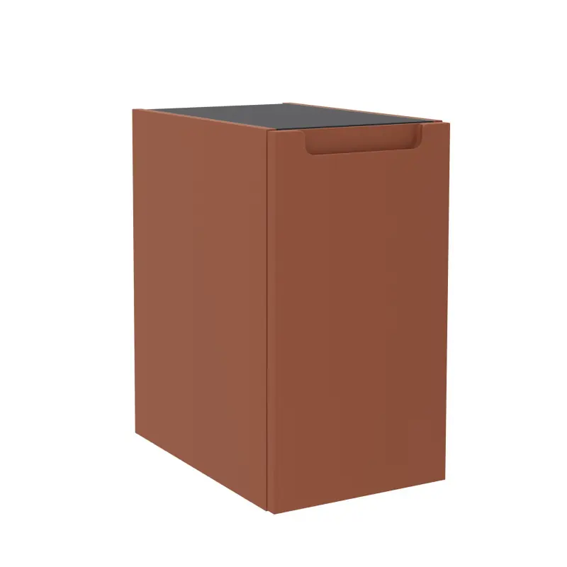 Module Monterrey 30 cm avec 1 porte ouverture gauche Terracota réf 103622 SALGAR