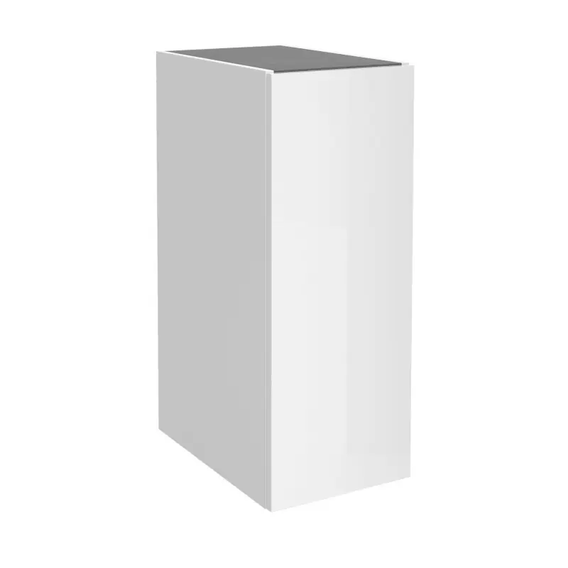 Coquette grande hauteur 1 porte réversible Alliance Blanc Brillant 30 cm réf 103147 SALGAR