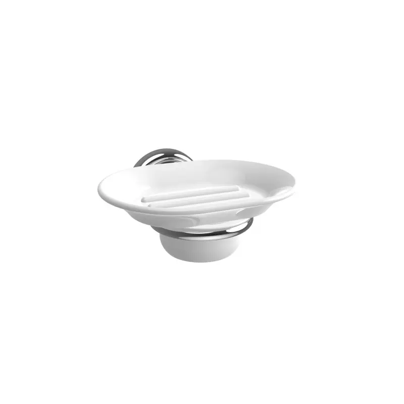 Porte-savon Carmen à fixer au mur en inox réf A817005001 ROCA