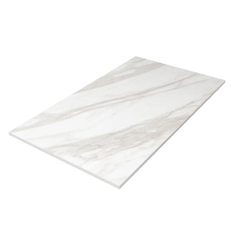 Plan de toilette 12 mm marbre blanc solid surface 60 cm réf 97507 SALGAR