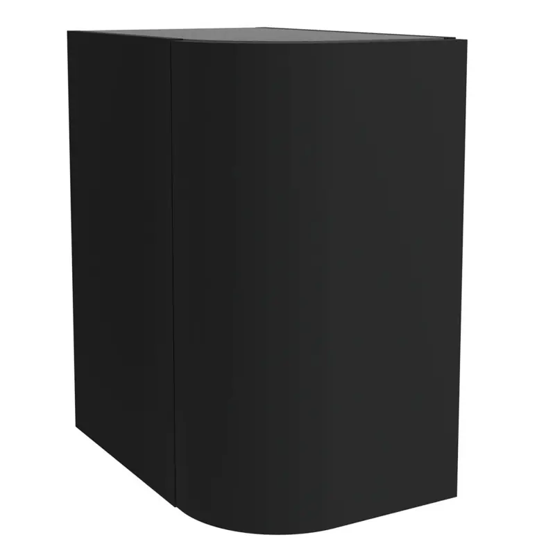 Coquette arrondie 30 cm Alliance Black Velvet 1 porte réversible réf 97027 Salgar