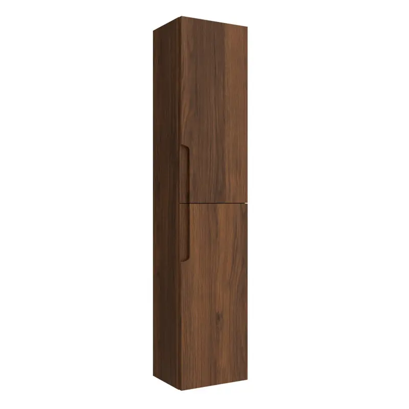 Colonne VIMA Noyer Maya 2 portes réversibles 140 cm réf 113486 SALGAR