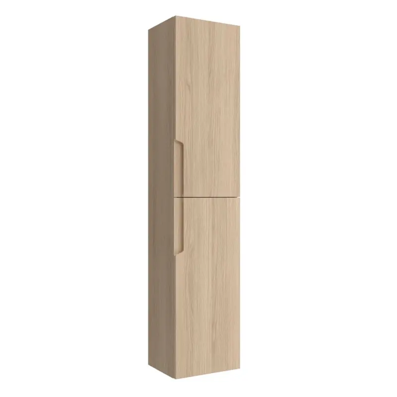 Colonne VIMA Chêne Sienna 2 portes réversibles 140 cm réf 117932 SALGAR