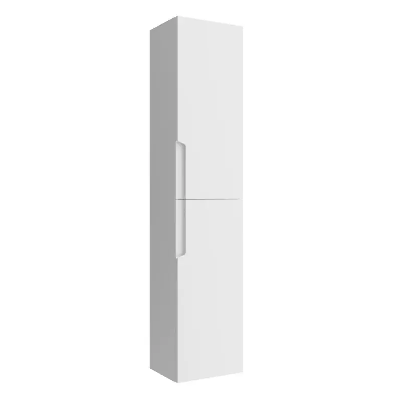 Colonne VIMA blanc mat 2 portes réversibles 140 cm réf 111815 SALGAR