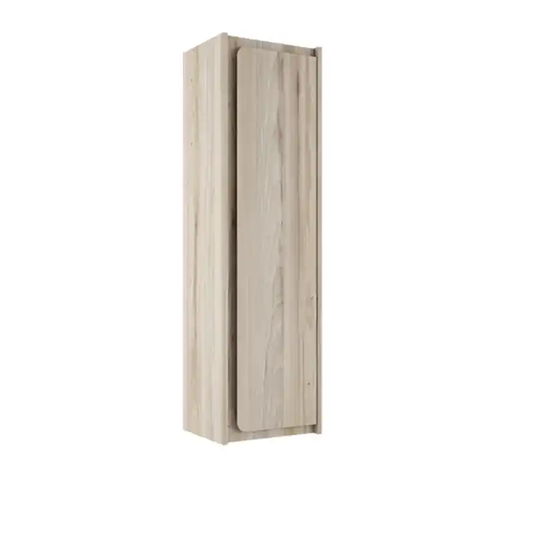 Colonne 1 porte INDICO 120 cm Aliso finition ALISO avec 4 étagères réf 77579 VISOBath