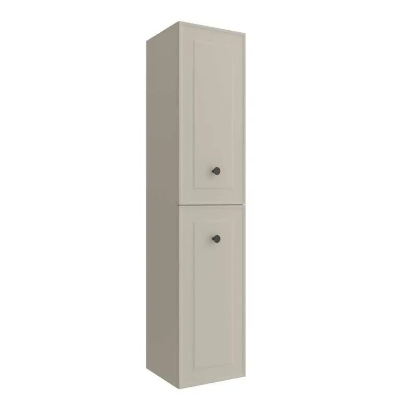 Colonne RENOIR 160 cm 2 portes Moon grise réf 119575 SALGAR