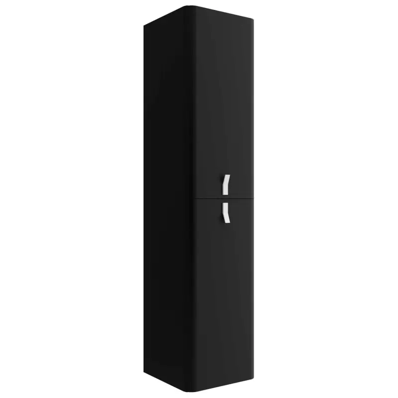 Colonne 150 cm UNIIQ 2 portes réversibles Noir mat réf 24699 SALGAR