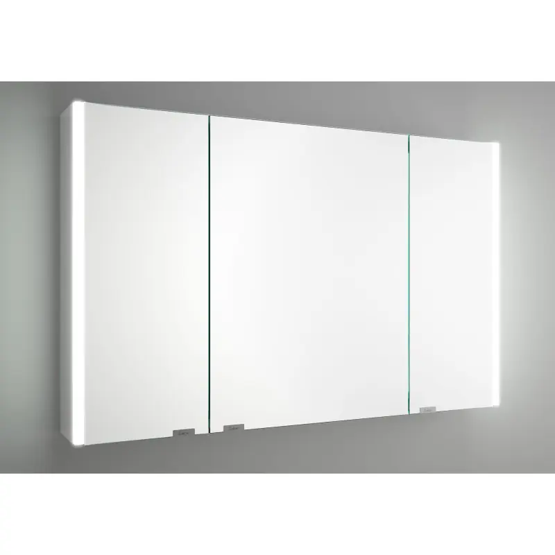 Armoire de toilette ALLIANCE 120 cm éclairage par bandeaux latéraux réf 83223 SALGAR