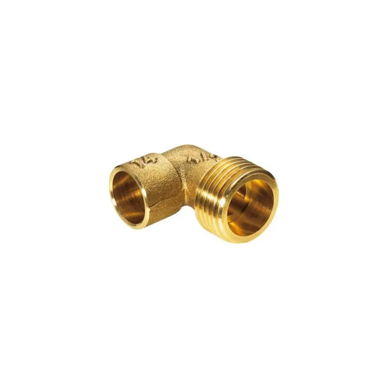 Coude à 90° laiton M 20/27-22 réf 92GC2220 THERMADOR