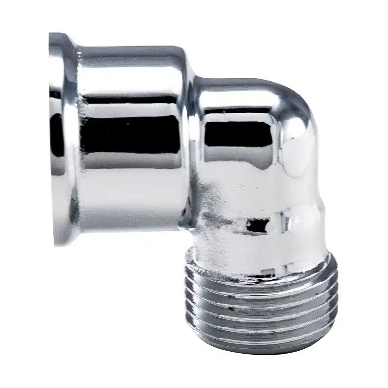 Coude laiton chromé 90° MF 15/21 réf 92G15CH THERMADOR