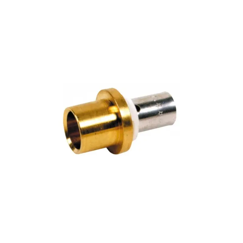 Adaptateur droit PER à sertir pour cuivre 20x25 - Ø 22 réf RAC2522 PBTUB