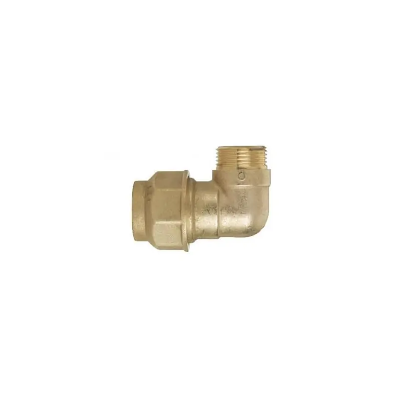 Coude joint torique laiton M Ø 20-15/21 réf 07701012 EMMETI
