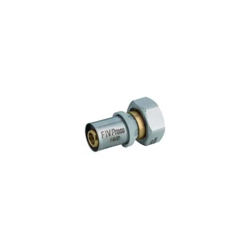 Manchon à sertir 16x1/2 écrou tournant MULTICOUCHE GERPEX réf 9439R917 EMMETI