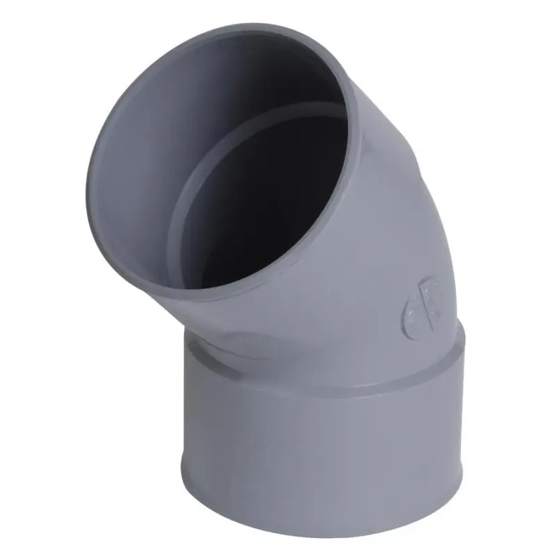 Coude 45° FF Ø 125 réf CX44 NICOLL