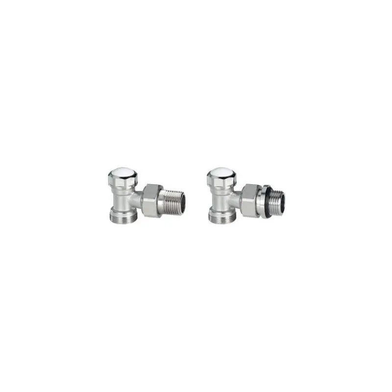Coude de réglage équerre MM 15/21 - 24x19 nickèle - joint O RING réf 01350406 EMMETI